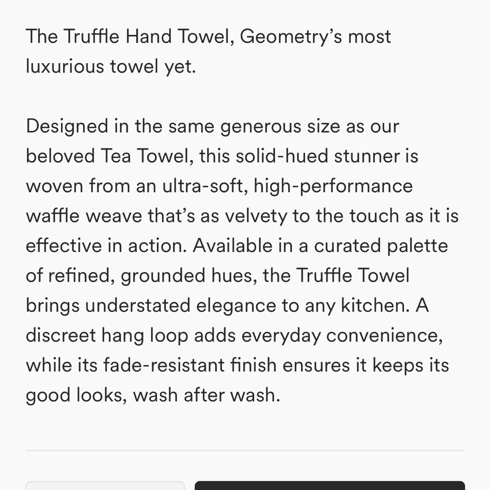 Geometry Truffle Kitchen Towel - Picture 4 of 6